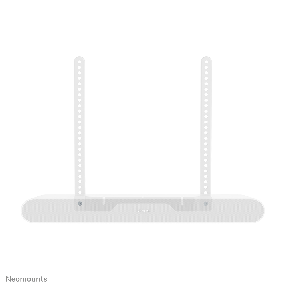 Neomounts AV35-724WH1 Support TV pour Sonos Ray - Installation facile - Blanc